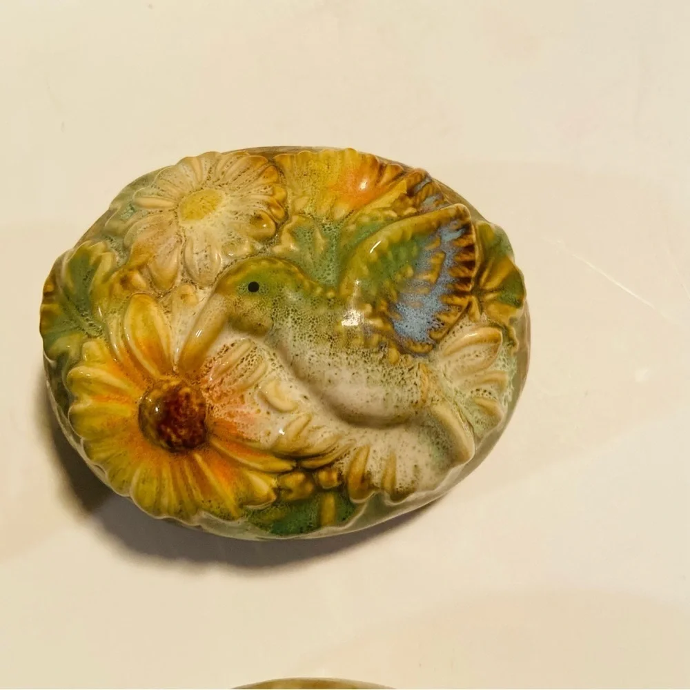 Set of 4 Tranquility and Happiness Inspirational Decor Rock Art. - Picture 3 of 5